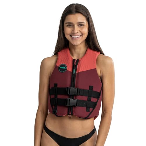 Jobe Womens 50n Neopren Neoprenanzug Wassersport Wasserski Jetski Wakeboarding Safety Impact Vest - Top - Rose Pink Jobe Womens 50n Neopren Neoprenanzug Wassersport Wasserski Jetski Wakeboarding Safety Impact Vest - Top - Rose Pink von Jobe