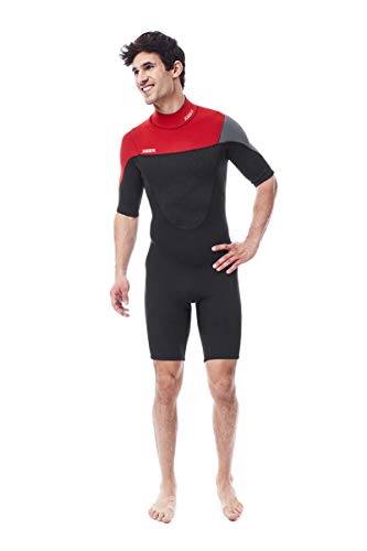 Jobe Herren Perth Shorty 3/2mm Neoprenanzug, Rot, M Jobe Herren Perth Shorty 3/2mm Neoprenanzug, Rot, M von Jobe