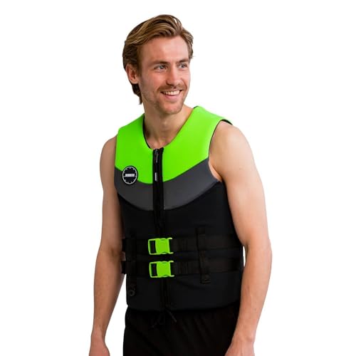 Jobe Herren Schwimmweste Neoprene Life Vest Lime Green XL von Jobe