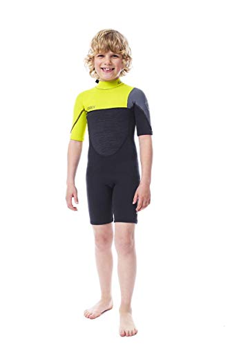 Jobe Kinder Boston Shorty 2mm Neoprenanzug, gelb, 3XL von Jobe