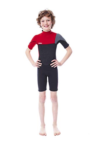 Jobe Kinder Boston Shorty 2mm Neoprenanzug, rot, L von Jobe