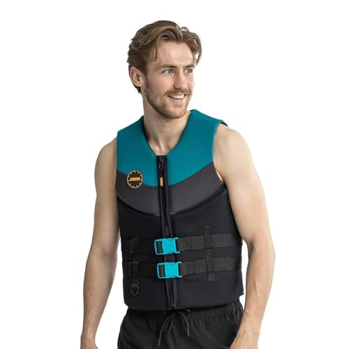 JOBE Life Vest Men 244922011 Unisex Erwachsene, Neopren, Weste 2022 Real Teal, S, S von Jobe