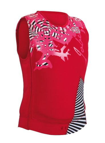 Jobe Quote Impact Shield Ladies red Schwimmweste Neoprenweste Wakeboardweste Prallweste-M von Jobe