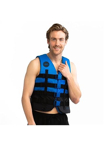 Jobe Unisex Schwimmweste 4 Buckle Life Vest Blue L Jobe Unisex Schwimmweste 4 Buckle Life Vest Blue L von Jobe