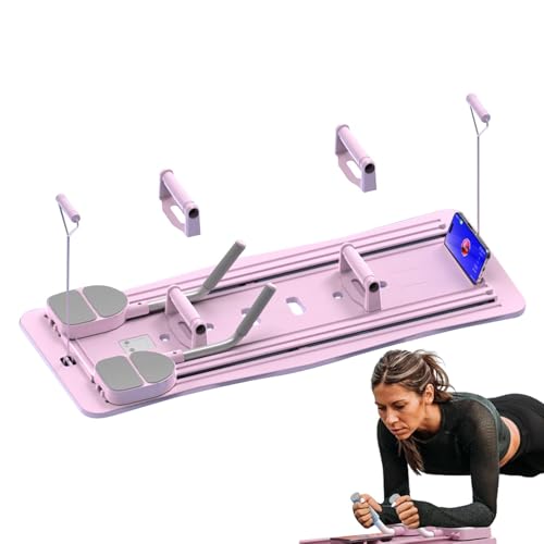 Joberio Reformer Pilates-Board – Pilates-Reformer-Gerät | Bauch-Roller-Übungsbrett | Mehrzweck-Klappbrett Für Pilates-Reformer Für Zu Hause | Kerntrainingsgeräte Für Zu Hause, Um Ihren Gesamten Körper von Joberio