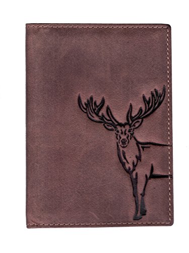 Jockey Club Leder Etui Hülle Dokumenten Mappe für Schwerbehindertenausweis, Reisepass, Waffenschein, Jagdschein usw. Hirsch Jockey Club Leder Etui Hülle Dokumenten Mappe für Schwerbehindertenausweis, Reisepass, Waffenschein, Jagdschein usw. Hirsch von Jockey Club
