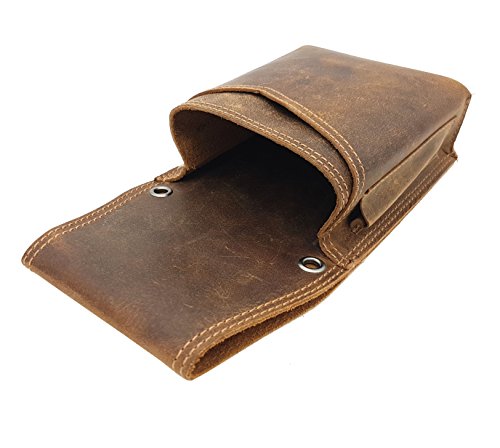 Jockey Club Profi echt Leder Kellnertasche Kellner Holster Köcher Dickes Hunterleder mit Doppelnaht Rustic braun Jockey Club Profi echt Leder Kellnertasche Kellner Holster Köcher Dickes Hunterleder mit Doppelnaht Rustic braun von Jockey Club