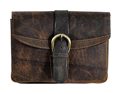 Leder Gürteltasche Bikertasche Hüfttasche Bauchtasche Vintage Hunterleder Leder Gürteltasche Bikertasche Hüfttasche Bauchtasche Vintage Hunterleder von Jockey Club