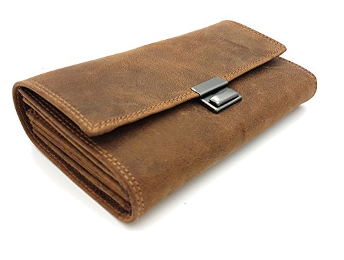 Jockey Club echt Leder Kellnerbörse Taxibörse Geldbörse Portemonnaie, 4 Kartenfächer mit RFID Schutz, Robustes Hunterleder Cognac braun Jockey Club echt Leder Kellnerbörse Taxibörse Geldbörse Portemonnaie, 4 Kartenfächer mit RFID Schutz, Robustes Hunterleder Cognac braun von Jockey Club