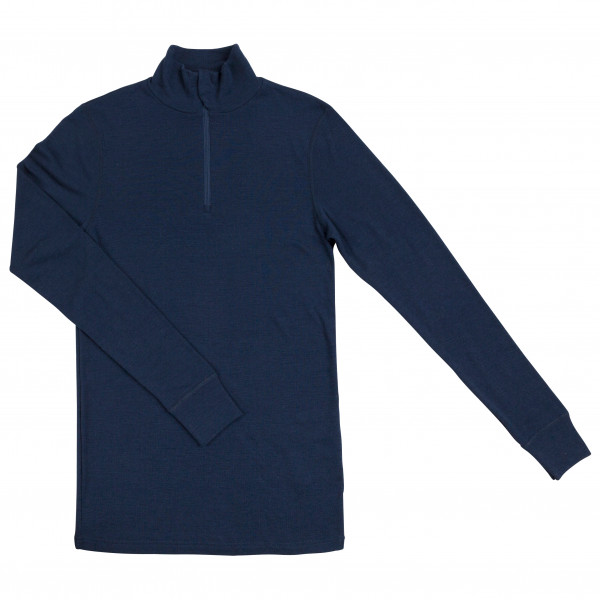 Joha - Blouse with Zip - Merinounterwäsche Gr L blau Joha - Blouse with Zip - Merinounterwäsche Gr L blau von Joha