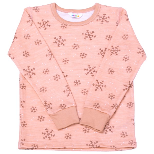 Joha - Kid's 12272 Blouse L/S - Merinounterwäsche Gr 110 rosa von Joha