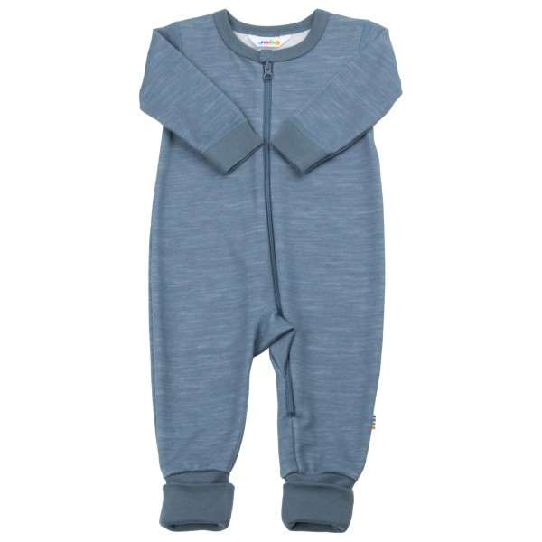 Joha - Kid's 34903 Jumpsuit 2-in-1 Foot - Overall Gr 80 grau/blau von Joha