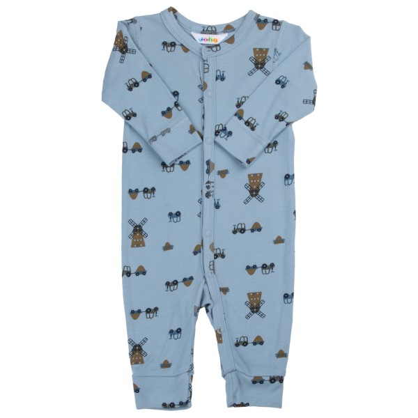 Joha - Kid's 36236 Jumpsuit - Alltagsunterwäsche Gr 50 grau/blau Joha - Kid's 36236 Jumpsuit - Alltagsunterwäsche Gr 50 grau/blau von Joha