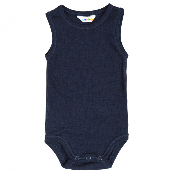 Joha - Kid's Body without Sleeves - Merinounterwäsche Gr 90 blau von Joha