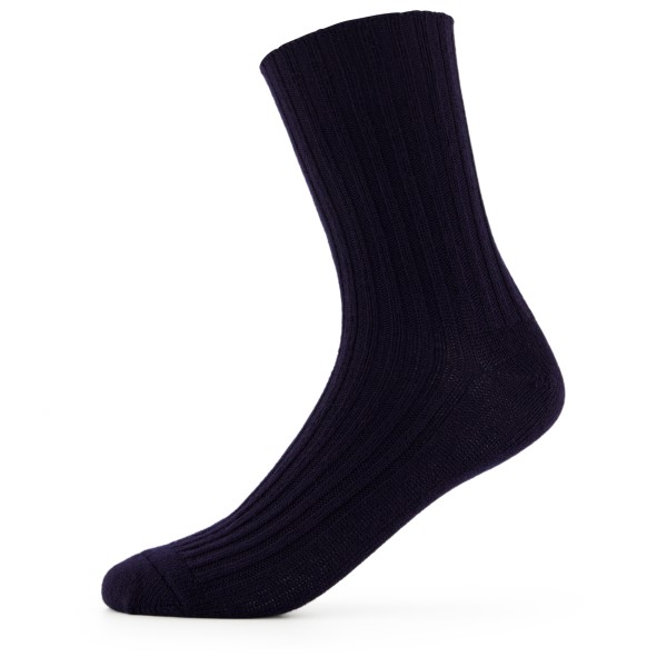 Joha - Kid's Uld-Sok - Merinosocken Gr 23-26 blau von Joha