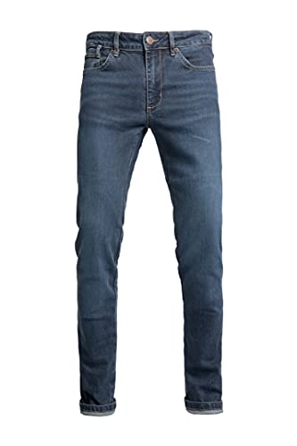 John Doe Dylan - Monolayer | CE - Zertifizierung AAA | Motorradhose | Atmungsaktiv | Motorrad Jeans | Denim Jeans mit Stretch | Mit Protektoren von John Doe