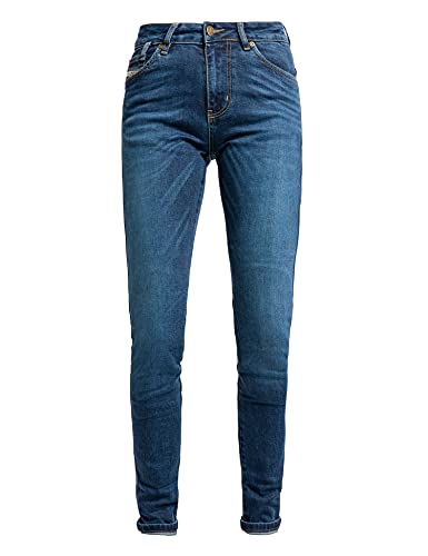 John Doe Luna - Monolayer | CE - Zertifizierung AAA | Motorradhose | Atmungsaktiv | Motorrad Jeans | Denim Jeans mit Stretch | Mit Protektoren von John Doe