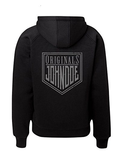 John Doe Men's Originals Sweatshirt, Schwarz, S von John Doe