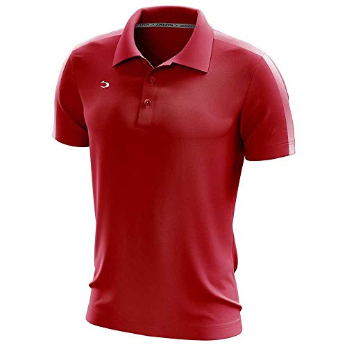 John Smith Herren ADAM Polo, rot, S von John Smith's