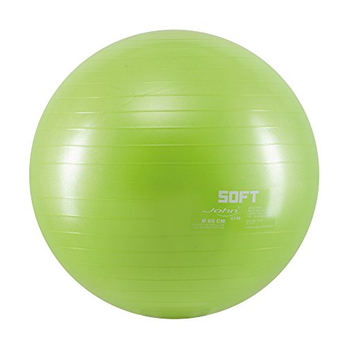 John 32465 - Gymnastikball "Soft", 65 cm, farblich sortiert John 32465 - Gymnastikball "Soft", 65 cm, farblich sortiert von John