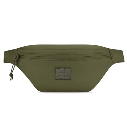 JOHNNY URBAN Bauchtasche Damen & Herren Grün - Erik Small - Gürteltasche Mit Flexiblem Gurt für Festival - Stylische Crossbody Brusttasche - Wasserabweisend JOHNNY URBAN Bauchtasche Damen & Herren Grün - Erik Small - Gürteltasche Mit Flexiblem Gurt für Festival - Stylische Crossbody Brusttasche - Wasserabweisend von Johnny Urban