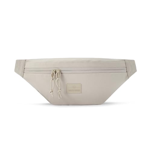 Johnny Urban Bauchtasche Damen & Herren Beige - Erik Large - Große Gürteltasche Mit Flexiblem Gurt für Festival - Crossbody Brusttasche Stylisch - Wasserabweisend Johnny Urban Bauchtasche Damen & Herren Beige - Erik Large - Große Gürteltasche Mit Flexiblem Gurt für Festival - Crossbody Brusttasche Stylisch - Wasserabweisend von Johnny Urban