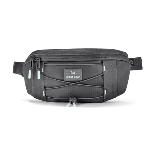 Johnny Urban Bauchtasche Damen & Herren Grau - Devin - Große Hüfttasche für Outdoor, Sport, Festival, Freizeit - Crossbody Bag mit verstellbarem Gurt - Wasserabweisend Johnny Urban Bauchtasche Damen & Herren Grau - Devin - Große Hüfttasche für Outdoor, Sport, Festival, Freizeit - Crossbody Bag mit verstellbarem Gurt - Wasserabweisend von Johnny Urban