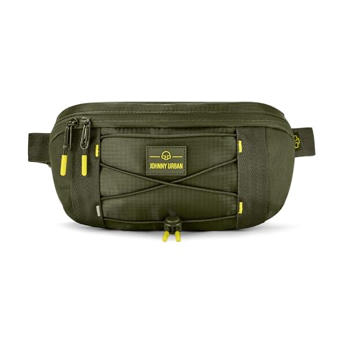 Johnny Urban Bauchtasche Damen & Herren Grün - Devin - Große Hüfttasche für Outdoor, Sport, Festival, Freizeit - Crossbody Bag mit verstellbarem Gurt - Wasserabweisend Johnny Urban Bauchtasche Damen & Herren Grün - Devin - Große Hüfttasche für Outdoor, Sport, Festival, Freizeit - Crossbody Bag mit verstellbarem Gurt - Wasserabweisend von Johnny Urban