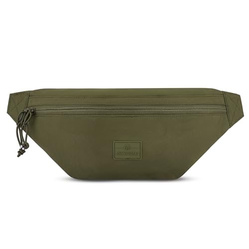Johnny Urban Bauchtasche Damen & Herren Grün - Erik Large - Große Gürteltasche Mit Flexiblem Gurt für Festival - Crossbody Brusttasche Stylisch - Wasserabweisend Johnny Urban Bauchtasche Damen & Herren Grün - Erik Large - Große Gürteltasche Mit Flexiblem Gurt für Festival - Crossbody Brusttasche Stylisch - Wasserabweisend von Johnny Urban