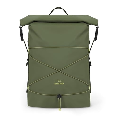Johnny Urban Dry Bag Wasserdicht Grün - Myles - wasserdichte Tasche 20L - Seesack Rolltop Rucksack für SUP, Outdoor, Strand, Kanu - Wasserfester Packsack Johnny Urban Dry Bag Wasserdicht Grün - Myles - wasserdichte Tasche 20L - Seesack Rolltop Rucksack für SUP, Outdoor, Strand, Kanu - Wasserfester Packsack von Johnny Urban