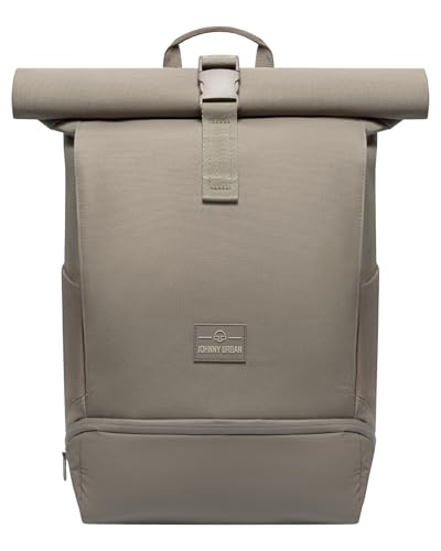 Johnny Urban Rucksack Damen & Herren Grau - Allen Medium - Rolltop Mit Laptopfach für Uni Fahrrad Business - 15L - Nachhaltig - Wasserabweisend Johnny Urban Rucksack Damen & Herren Grau - Allen Medium - Rolltop Mit Laptopfach für Uni Fahrrad Business - 15L - Nachhaltig - Wasserabweisend von Johnny Urban