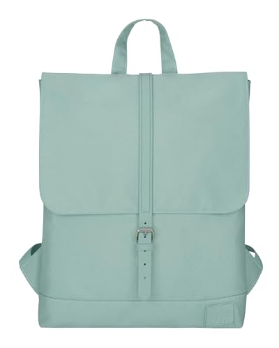 Johnny Urban Rucksack Damen - Mia - Schlanke Tasche mit Laptopfach - Aus Recyceltem PET - 7L - Wasserabweisend - Mint von Johnny Urban