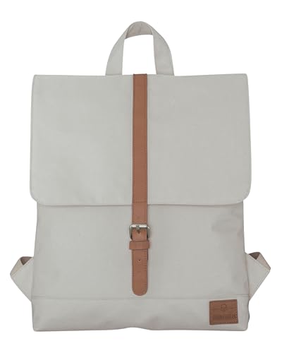 Johnny Urban Rucksack Damen - Mia - Schlanke Tasche mit Laptopfach - Aus Recyceltem PET - 7L - Wasserabweisend - Sand Johnny Urban Rucksack Damen - Mia - Schlanke Tasche mit Laptopfach - Aus Recyceltem PET - 7L - Wasserabweisend - Sand von Johnny Urban