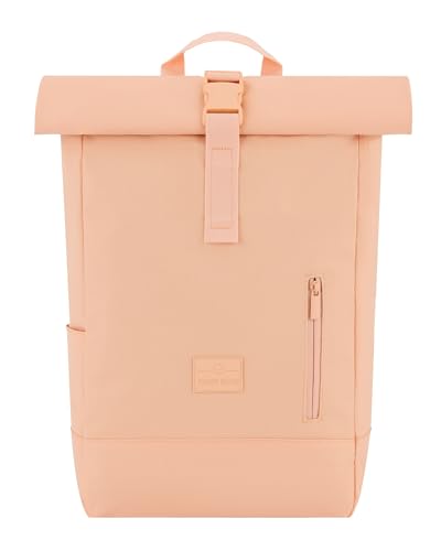 Johnny Urban Rucksack Damen & Herren Orange - Robin Medium - Rolltop Mit Laptopfach für Uni Business Fahrrad - 15L - Nachhaltig - Wasserabweisend Johnny Urban Rucksack Damen & Herren Orange - Robin Medium - Rolltop Mit Laptopfach für Uni Business Fahrrad - 15L - Nachhaltig - Wasserabweisend von Johnny Urban