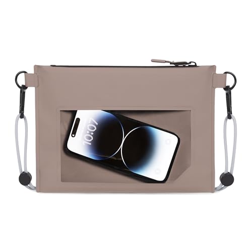 Johnny Urban wasserdichte Tasche Beige - Alfie - Beutel Wasserdicht für Wertsachen - Wasserfeste Handyhülle für Strand SUP Kajak Camping - IPX6 Waterproof Bag Johnny Urban wasserdichte Tasche Beige - Alfie - Beutel Wasserdicht für Wertsachen - Wasserfeste Handyhülle für Strand SUP Kajak Camping - IPX6 Waterproof Bag von Johnny Urban