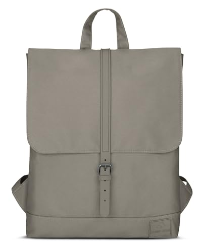Johnny Urban Rucksack Damen - Mia - Schlanke Tasche mit Laptopfach - Aus Recyceltem PET - 7L - Wasserabweisend - Desert Grey Johnny Urban Rucksack Damen - Mia - Schlanke Tasche mit Laptopfach - Aus Recyceltem PET - 7L - Wasserabweisend - Desert Grey von Johnny Urban