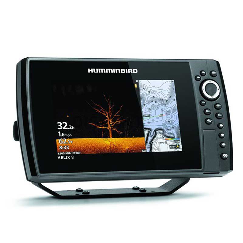 Humminbird Helix 8 Chirp Mega Di Gps G4n 8´´ Multifunction Display Silber von Humminbird