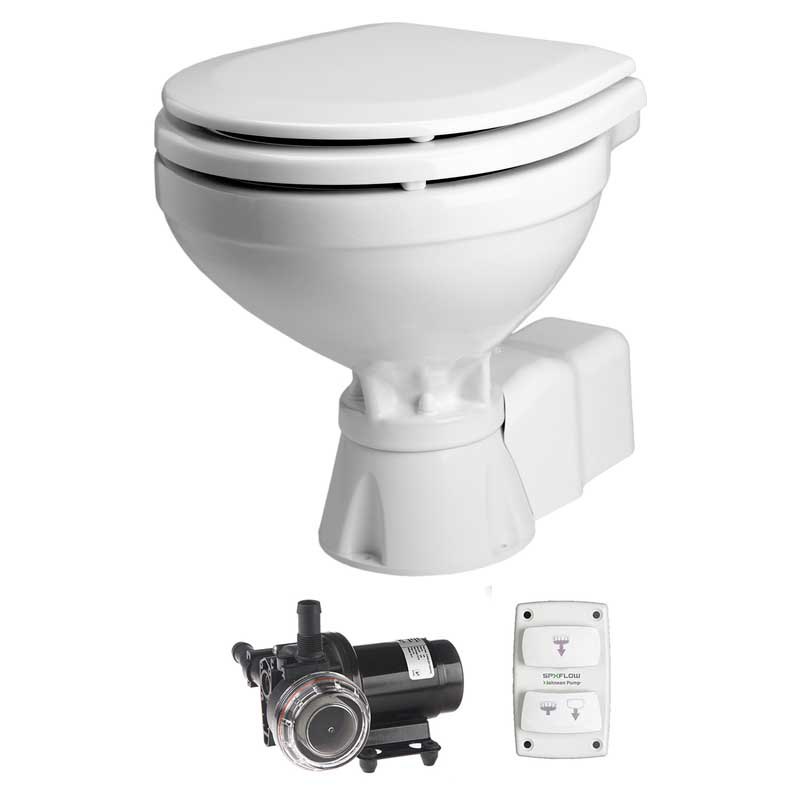 Johnson Pump Aqua T Comfort Silent Electric Toilet Durchsichtig 40.6 x 43.2 x 48.3 cm Johnson Pump Aqua T Comfort Silent Electric Toilet Durchsichtig 40.6 x 43.2 x 48.3 cm von Johnson Pump