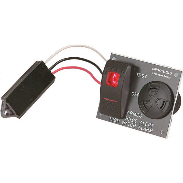 Johnson Pump Bilge Alert High Water Alarm With Ultra Switch 189-72303 Schwarz 12V von Johnson Pump