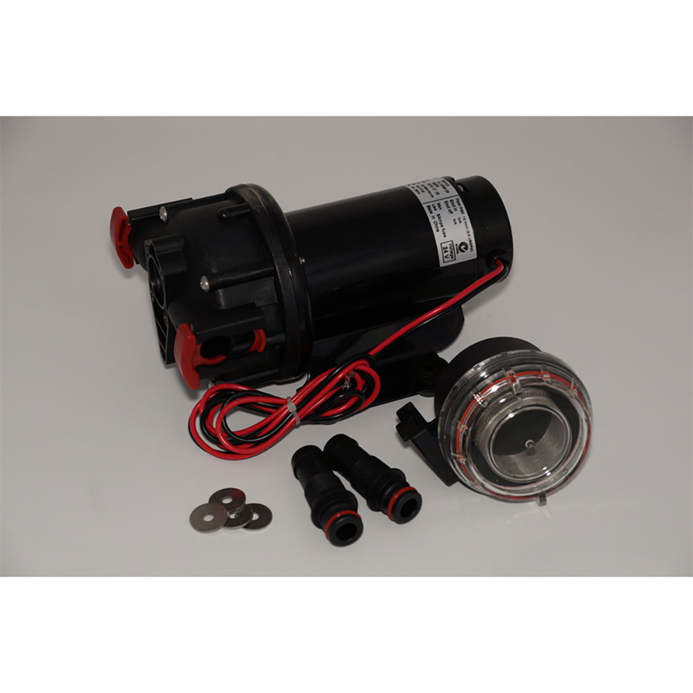 Johnson Pump Flutech 3.5gpm Toilet Pump 24v Silber Johnson Pump Flutech 3.5gpm Toilet Pump 24v Silber von Johnson Pump