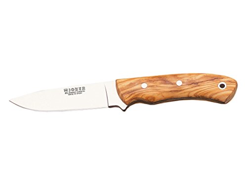 Joker Bushcraft Messer Pantera CO17, Olivenholznholzgriff, Gürtelmesser mit 9,5 cm MOVA Stahlklinge, braune Lederscheide, Werkzeug zum Angeln, Jagen, Camping und Wandern Joker Bushcraft Messer Pantera CO17, Olivenholznholzgriff, Gürtelmesser mit 9,5 cm MOVA Stahlklinge, braune Lederscheide, Werkzeug zum Angeln, Jagen, Camping und Wandern von Joker