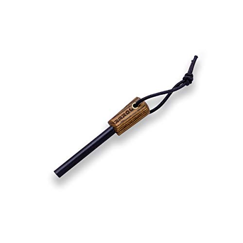 Joker Feuerstahl PD08, Holzmaterial aus Bocote-Holz, Werkzeug zum Angeln, Jagen, Camping und Wandern Joker Feuerstahl PD08, Holzmaterial aus Bocote-Holz, Werkzeug zum Angeln, Jagen, Camping und Wandern von Joker