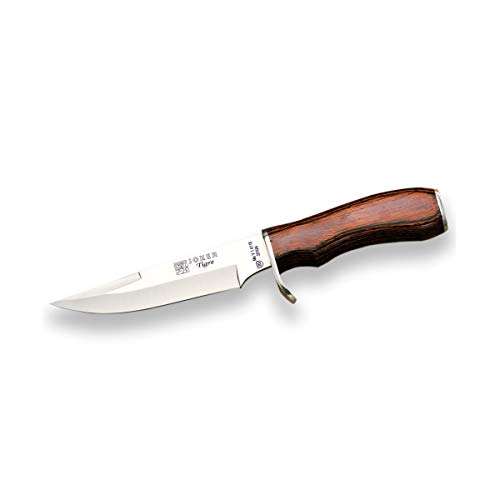 Joker Jagdmesser Tigre CR38, inkl. brauner Lederscheide, mit Stamina-Holzgriff und Klinge 14,5 cm MOVA, Angelgerät, Jagd, Camping und Wandern Joker Jagdmesser Tigre CR38, inkl. brauner Lederscheide, mit Stamina-Holzgriff und Klinge 14,5 cm MOVA, Angelgerät, Jagd, Camping und Wandern von Joker