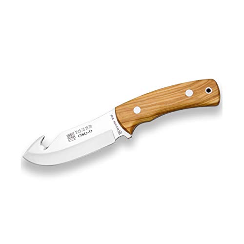 Joker Jagdsmesser OSO-D CO56 MOVA Klinge 12 cm, mit Olivenholzgriff, Lederscheide, 210 gr, Angelgerät, Jagd, Camping und Wandern Joker Jagdsmesser OSO-D CO56 MOVA Klinge 12 cm, mit Olivenholzgriff, Lederscheide, 210 gr, Angelgerät, Jagd, Camping und Wandern von Joker