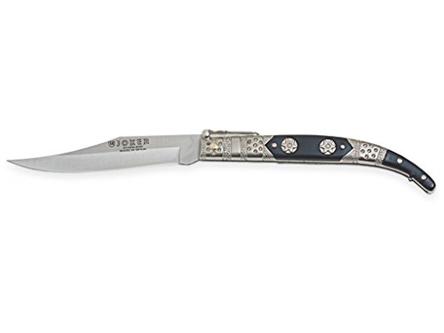 Joker Klassisches Taschenmesser mit Zamakgriff N103A verziert und Klinge 10 cm, Gewicht 80 gr, Edelstahl 420, Angelgerät, Jagd, Camping und Wandern Joker Klassisches Taschenmesser mit Zamakgriff N103A verziert und Klinge 10 cm, Gewicht 80 gr, Edelstahl 420, Angelgerät, Jagd, Camping und Wandern von Joker