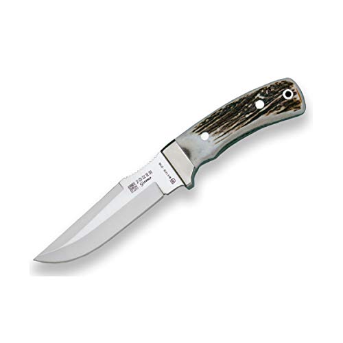 Joker messer Gamo CC45 mit Haken im Hirschgeweih und 13 cm MOVA-Klinge, Werkzeug zum Fischen, Jagen, Camping und Trekking Joker messer Gamo CC45 mit Haken im Hirschgeweih und 13 cm MOVA-Klinge, Werkzeug zum Fischen, Jagen, Camping und Trekking von Joker