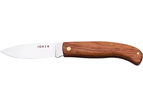 Joker NB77 Kolben Taschenmesser mit Bubingaholzgriff und 420 Edelstahlklinge 7 cm, Angelgerät, Jagd-, Camping- und Wanderwerkzeug Joker NB77 Kolben Taschenmesser mit Bubingaholzgriff und 420 Edelstahlklinge 7 cm, Angelgerät, Jagd-, Camping- und Wanderwerkzeug von Joker