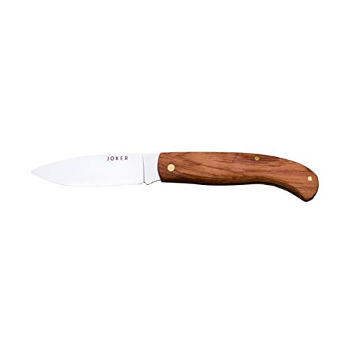 Joker NB78 Kolben Taschenmesser mit Bubingaholzgriff, Edelstahlklinge 8 cm, Angelgerät, Jagd, Camping und Wandern Joker NB78 Kolben Taschenmesser mit Bubingaholzgriff, Edelstahlklinge 8 cm, Angelgerät, Jagd, Camping und Wandern von Joker