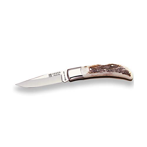 Joker Pointer Messer NC07, Haken am Hirschgeweih und 7,8 cm MOVA-Klinge, Werkzeug zum Fischen, Jagen, Campen und Wandern Joker Pointer Messer NC07, Haken am Hirschgeweih und 7,8 cm MOVA-Klinge, Werkzeug zum Fischen, Jagen, Campen und Wandern von Joker