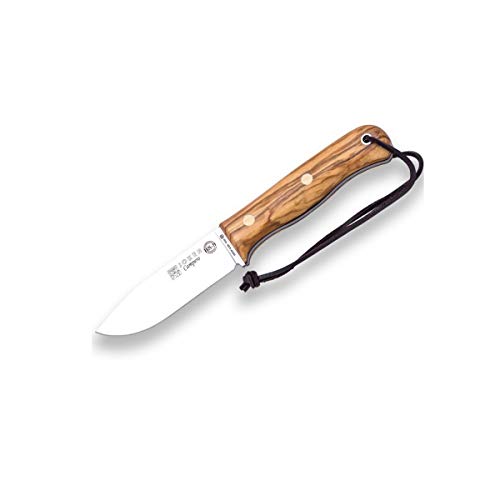 Joker Sport-Jagdmesser Campero CO118-P, Klinge 10,5 cm aus Böhler K720 Kohlenstoffstahl, Olivenholznholzgriff, braune Lederscheide mit Feuerstahl, Werkzeug zum Angeln, Jagen, Camping und Wandern Joker Sport-Jagdmesser Campero CO118-P, Klinge 10,5 cm aus Böhler K720 Kohlenstoffstahl, Olivenholznholzgriff, braune Lederscheide mit Feuerstahl, Werkzeug zum Angeln, Jagen, Camping und Wandern von Joker
